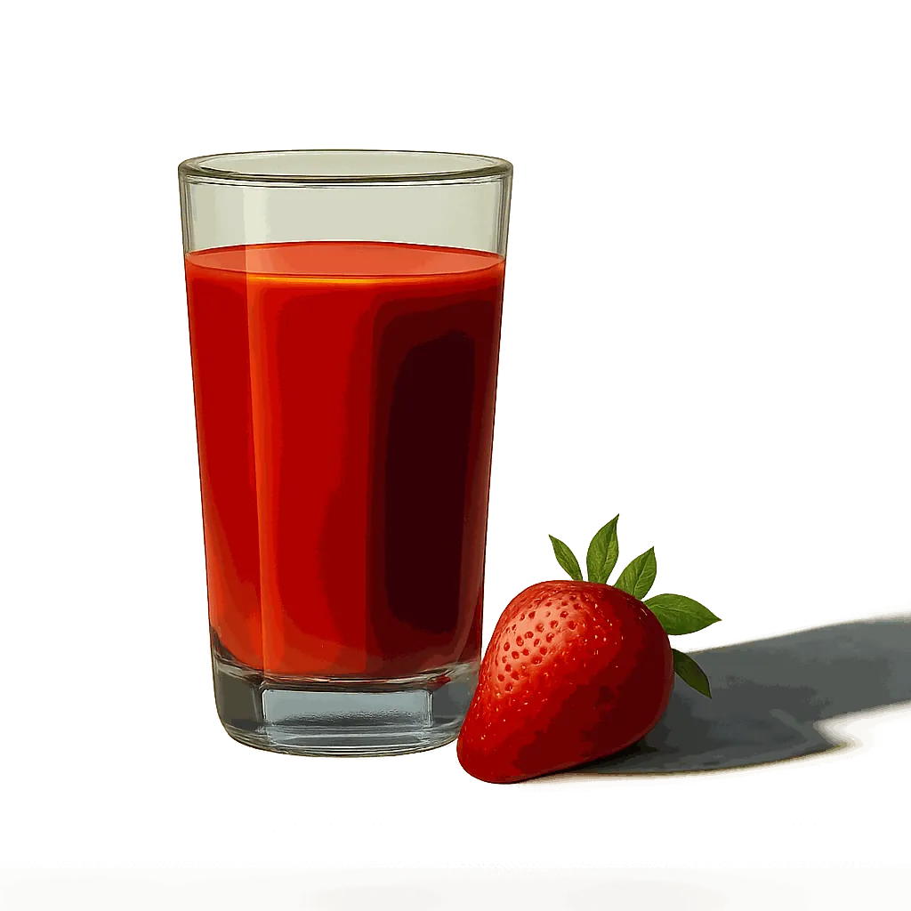 Strawberry juice